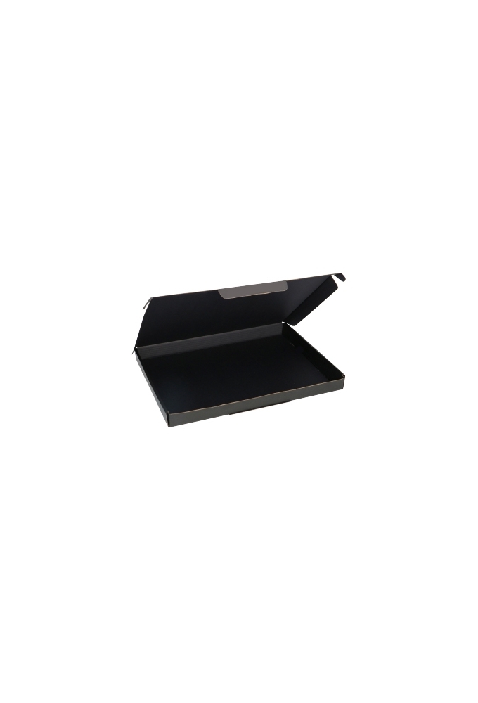 Brievenbusdoos Met Klep Pinto Zwart & Zwart A4 32x24x2.9cm 100stuks