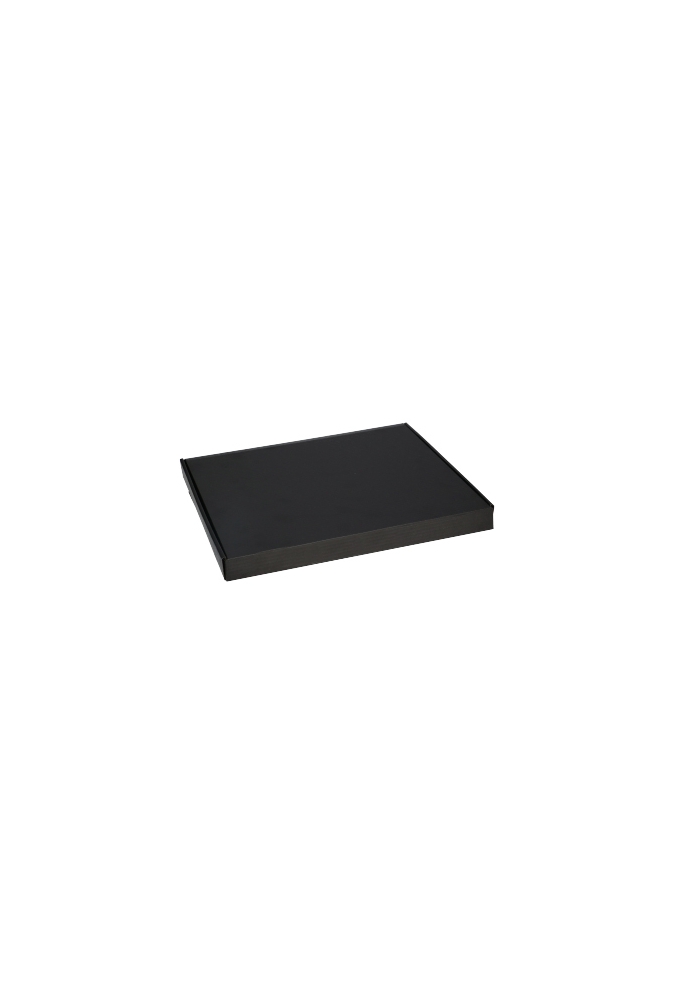 Brievenbusdoos Met Klep Pinto Zwart & Zwart A4 32x24x2.9cm 100stuks