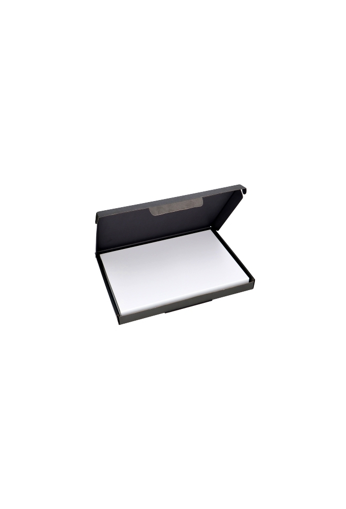 Brievenbusdoos Met Klep Pinto Zwart & Zwart A4 32x24x2.9cm 100stuks