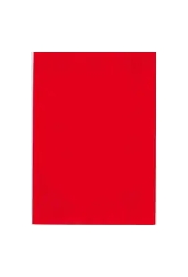 Kadopapier UV-Lak Uni Rood 50cm x 100meter