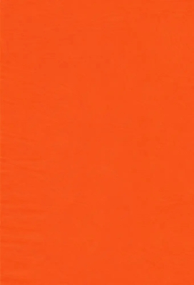 Zijdevloei - Vloeipapier Onbedrukt Oranje 50x75cm 240 vellen