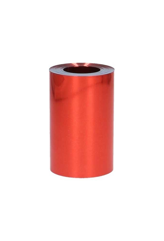 Openings Lint PVC Metallic Rood 10cm x 10meter