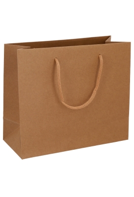 Luxe Papierentas Mat Luzon Kraft & Koord 28x12x24cm 10stuks OP IS OP