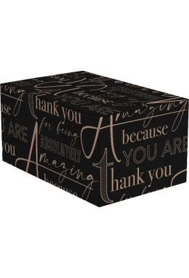 Kerstpakketdozen Amazing Kraft Zwart 29x20x10cm 30stuks