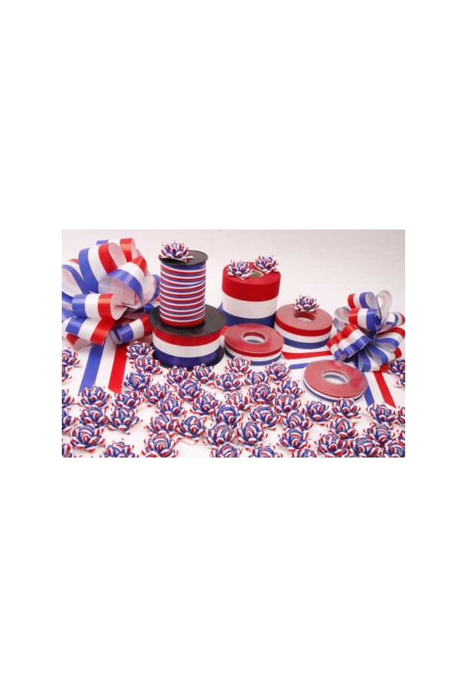 Strik Nederland Rood.Wit.Blauw Doorsnee 15cm lint 5cm 1stuks