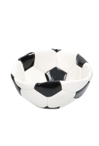 Korf Voetbal Zwart & Wit 15cm 1stuks & 1x Cellofaan Zakjes 1xBalnaald