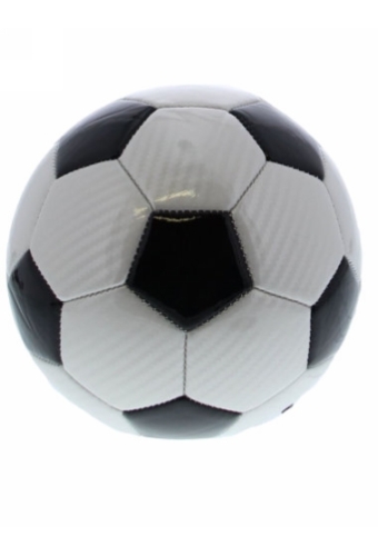 Korf Voetbal Zwart & Wit 15cm 1stuks & 1x Cellofaan Zakjes 1xBalnaald