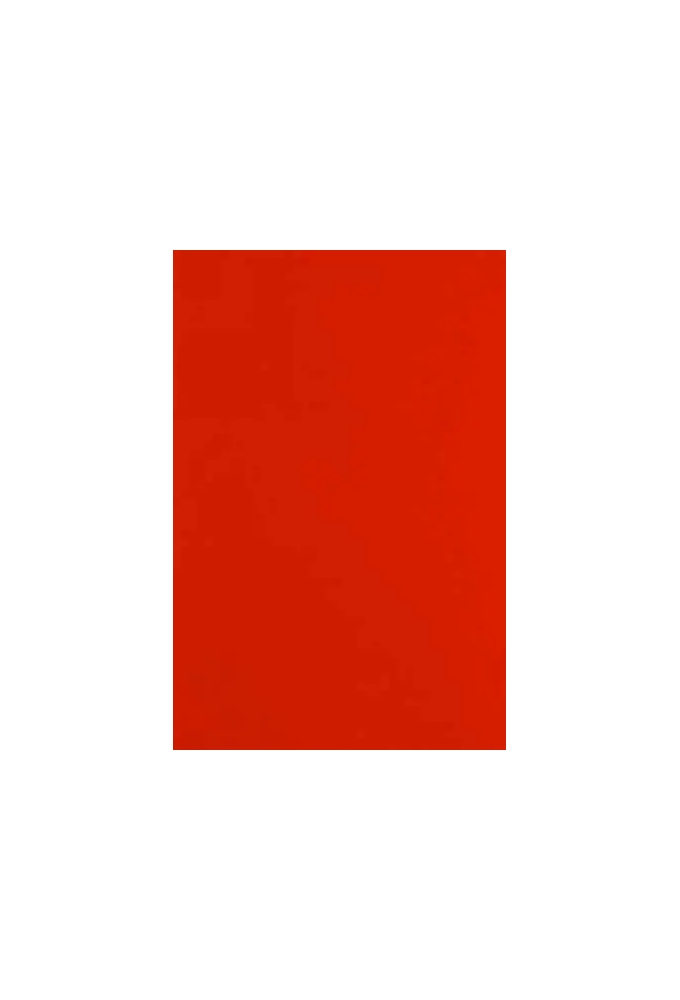 Inpakpapier Glossy Uni Rood 80gr 30cm x 150meter