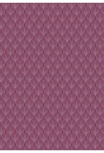 Geschenkpapier Trendy art deco paars metallic pink 30cm x 200meter