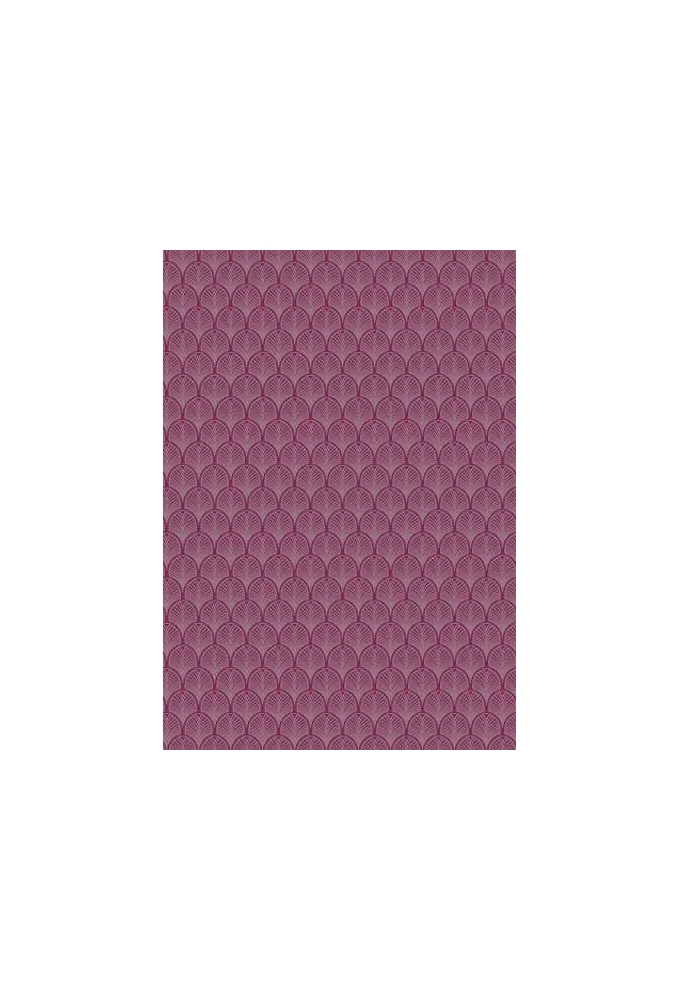 Geschenkpapier Trendy art deco paars metallic pink 30cm x 200meter