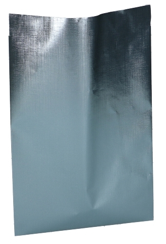 Luxe Kadozakjes Embossing Linnen Zilver 17x25cm 200stuks