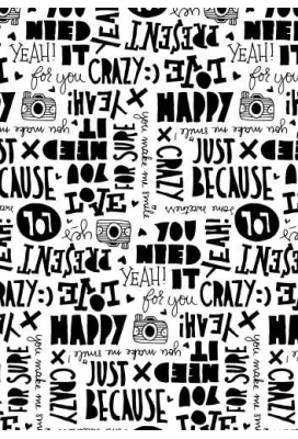 Kadozakjes Paperfuel Just Because 17x25cm 200stuks