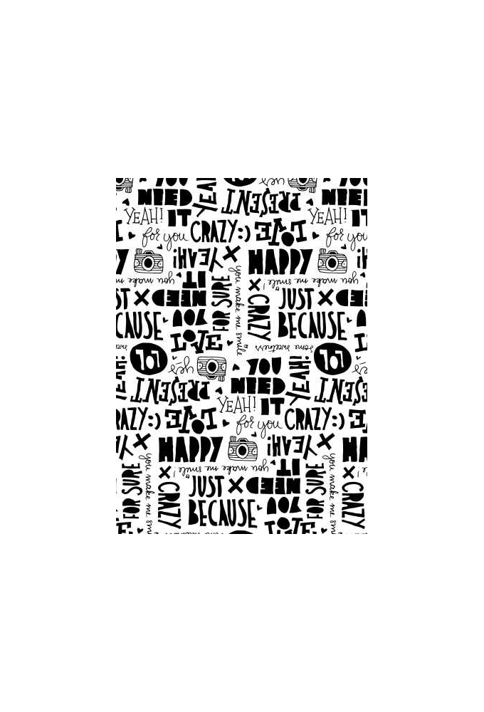 Kadozakjes Paperfuel Just Because 17x25cm 200stuks