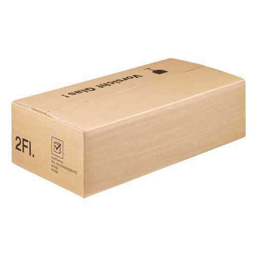 Wijnverzenddoos 2 fles Voor Geschenkdoos 41x20x11cm 25stuks