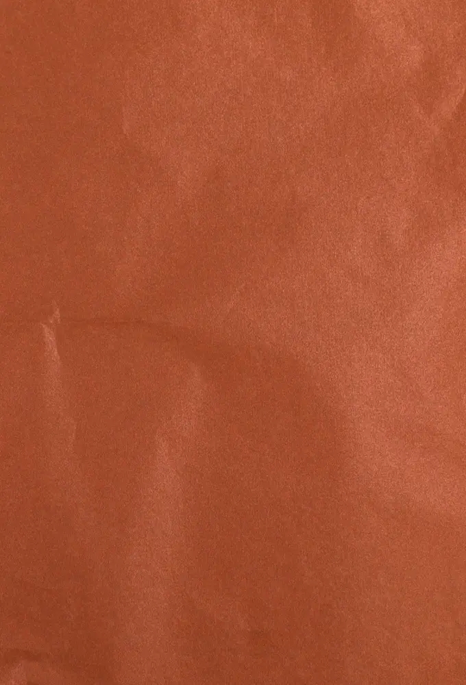 Zijdevloei - Vloeipapier Onbedrukt Donker Metallic Koper 50x75cm 240 vellen