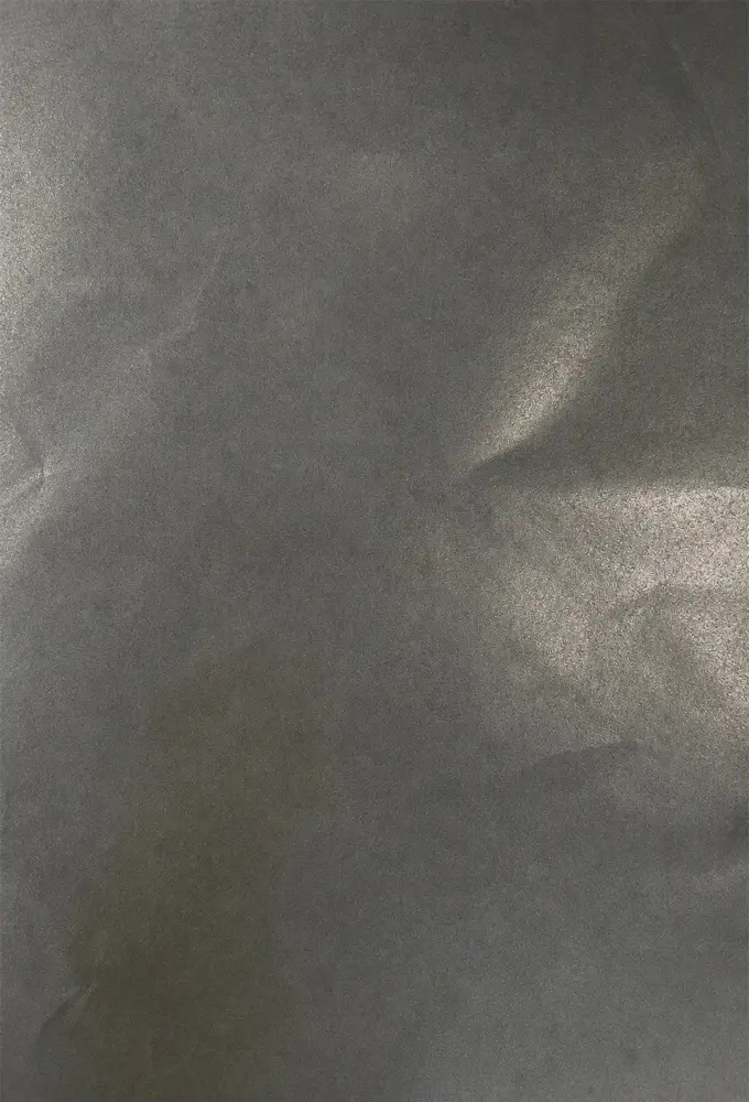 Zijdevloei - Vloeipapier Onbedrukt Metallic Zwart Zilver 50x75cm 240 vellen