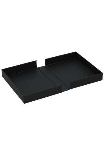 Luxe Scharnier Kadodoos Sydney Zwart Mat FSC® A6 16.5x11.5x2.5cm 7stuks