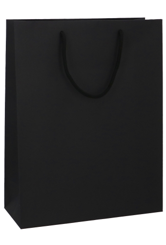 Luxe Papierentas Mat Kopenhagen Zwart & Koord 28x12x36cm 3stuks