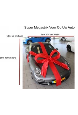 Super Autostrik Salerno Blauw 120x100x50cm Met Lint En Zuignap