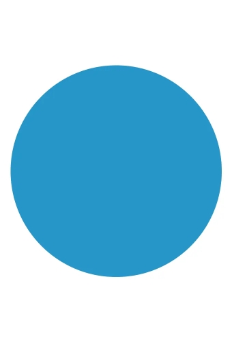 Etiketten IJs Blauw Sluiting Zegel Rond 2.5cm 1000stuks