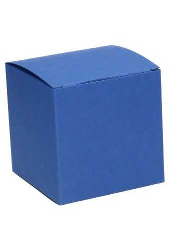 Kadodoosjes KrabBOX Gerecycled Donker Blauw 8x8x8cm 25stuks OP IS OP