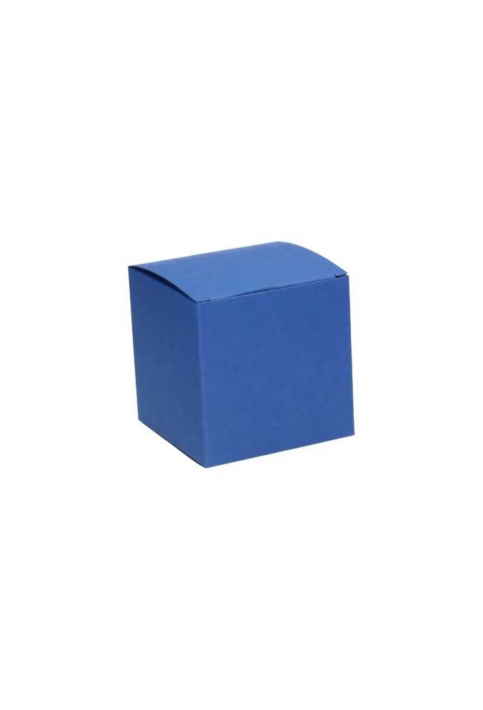 Kadodoosjes KrabBOX Gerecycled Donker Blauw 8x8x8cm 25stuks OP IS OP