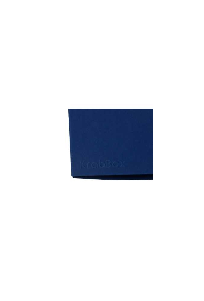 Kadodoosjes KrabBOX Gerecycled Donker Blauw 8x8x8cm 25stuks OP IS OP