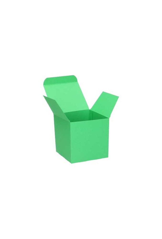 Kadodoosjes KrabBOX Gerecycled Groen 8x8x8cm 25stuks OP IS OP