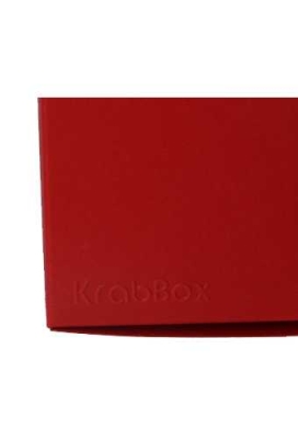 Kadodoosjes KrabBOX Gerecycled Rood 8x8x8cm 25stuks OP IS OP