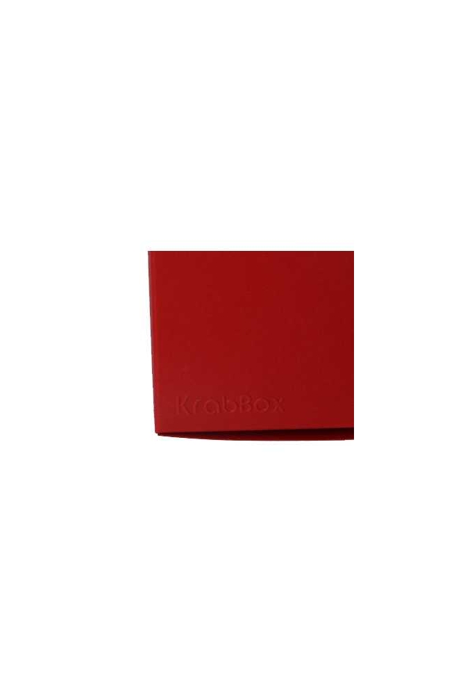 Kadodoosjes KrabBOX Gerecycled Rood 8x8x8cm 25stuks OP IS OP