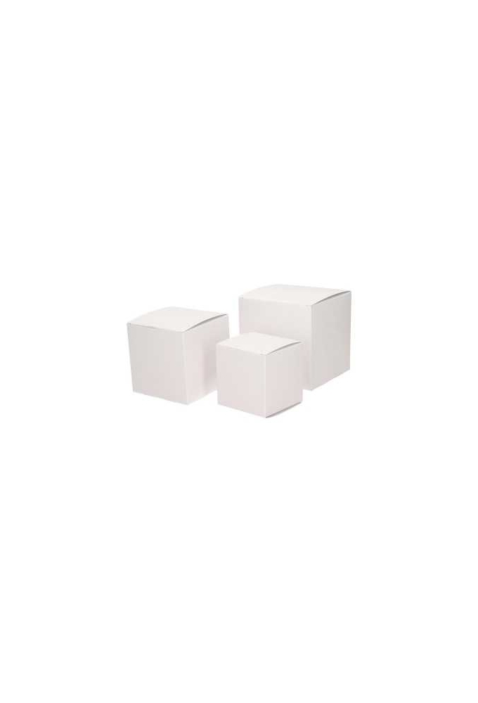 Kadodoosjes KrabBOX Gerecycled Wit 8x8x8cm 25stuks OP IS OP