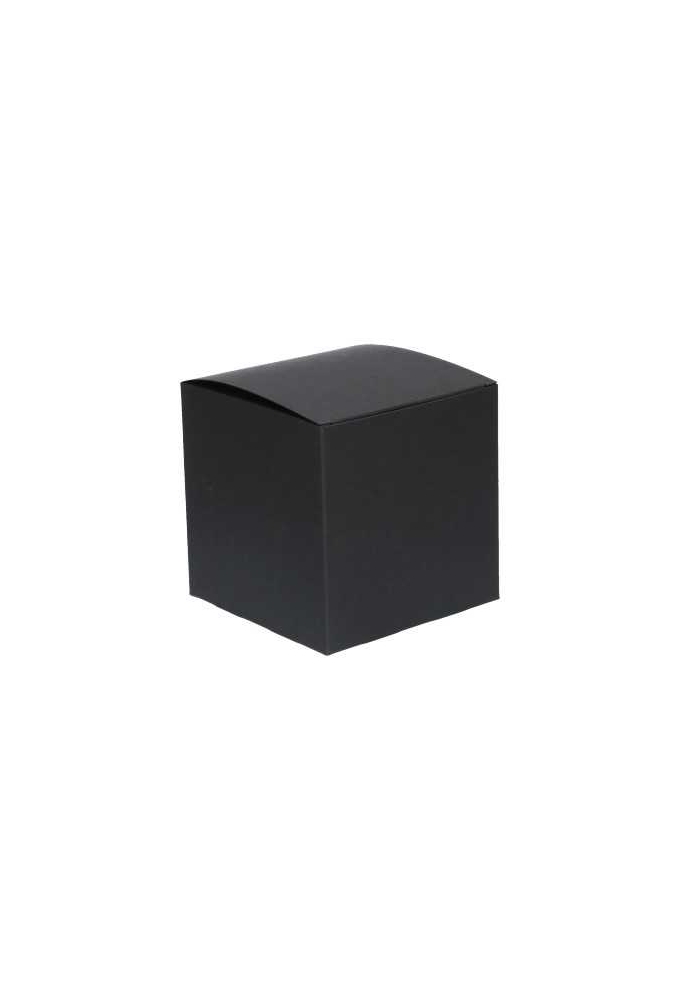 Kadodoosjes KrabBOX Gerecycled Zwart 8x8x8cm 25stuks OP IS OP
