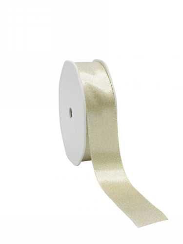 Luxe Satijn Dubbel Lint Goud Metallic 25mm x 20meter