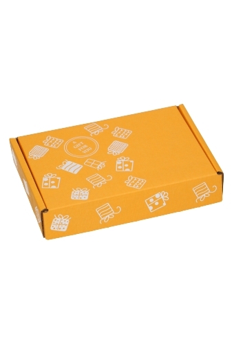 Brievenbusdoos Met Klep Pinto Gift For You Geel A6 15x10.7x2.8cm 10stuks OP IS OP