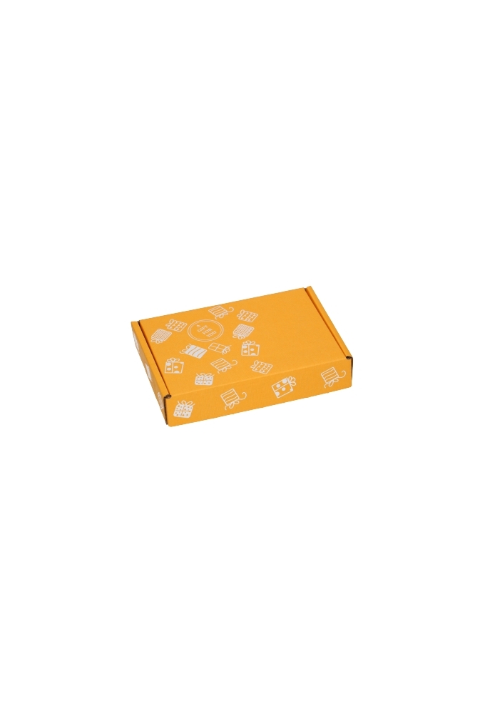 Brievenbusdoos Met Klep Pinto Gift For You Geel A6 15x10.7x2.8cm 10stuks OP IS OP