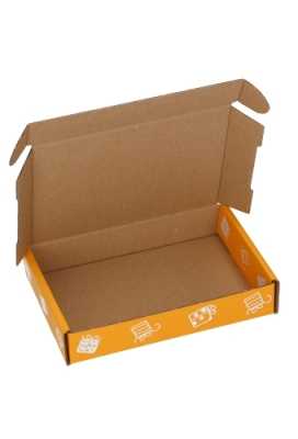 Brievenbusdoos Met Klep Pinto Gift For You Geel A6 15x10.7x2.8cm 10stuks OP IS OP