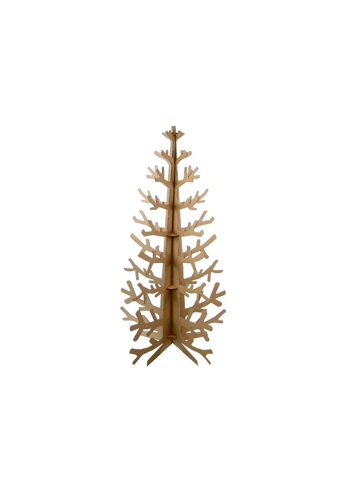 Kerstboom Gemaakt Van Karton 96x96x175cm per 1 stuk