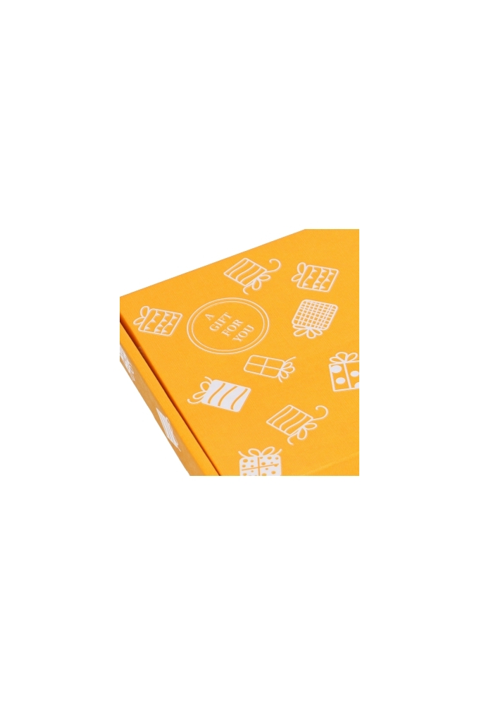 Brievenbusdoos Met Klep Pinto Gift For You Geel A5 22x15.5x2.8cm 10stuks OP IS OP