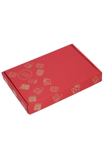 Brievenbusdoos Met Klep Pinto Gift For You Rood  A4 31x22x2.8cm 10stuks OP IS OP