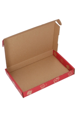Brievenbusdoos Met Klep Pinto Gift For You Rood  A4 31x22x2.8cm 10stuks OP IS OP