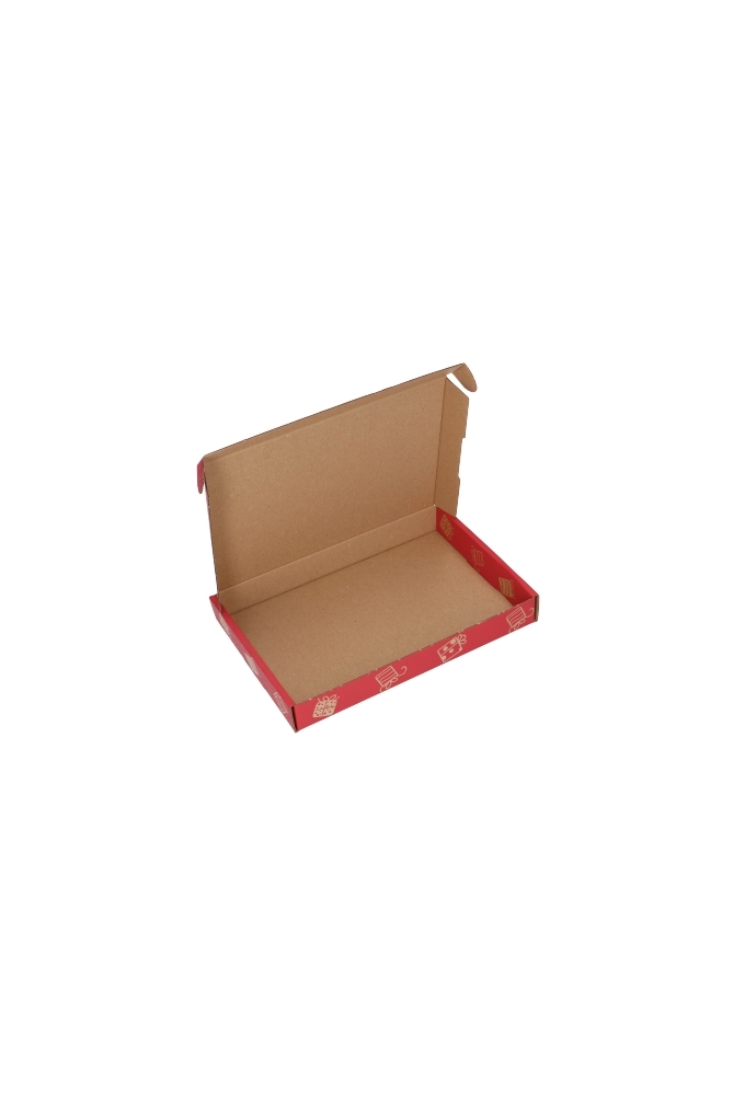 Brievenbusdoos Met Klep Pinto Gift For You Rood  A4 31x22x2.8cm 10stuks OP IS OP