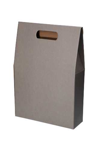 Luxe Wijndozen Vigo Grijs voor 3 fles 27x9x38.5cm 30stuks