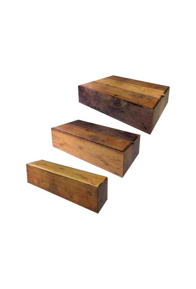 Wijndozen 2-Fles Hout 34x17x9.2cm 25stuks