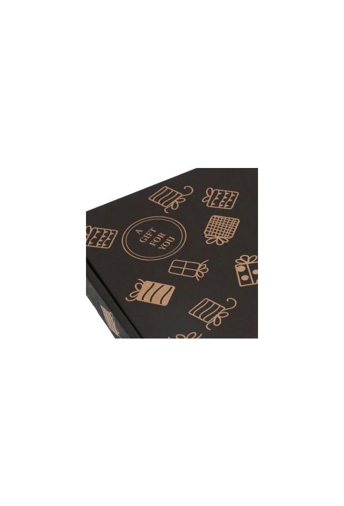 Brievenbusdoos Met Klep Pinto Gift For You Zwart A5 22x15.5x2.8cm 10stuks OP IS OP