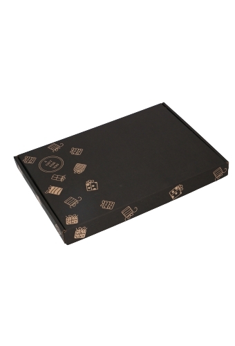 Brievenbusdoos Met Klep Pinto Gift For You Zwart A4 31x22x2.8cm 10stuks OP IS OP