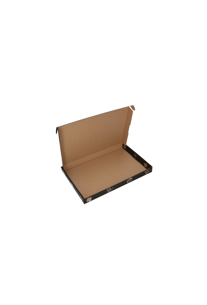Brievenbusdoos Met Klep Pinto Gift For You Zwart A4 31x22x2.8cm 10stuks OP IS OP