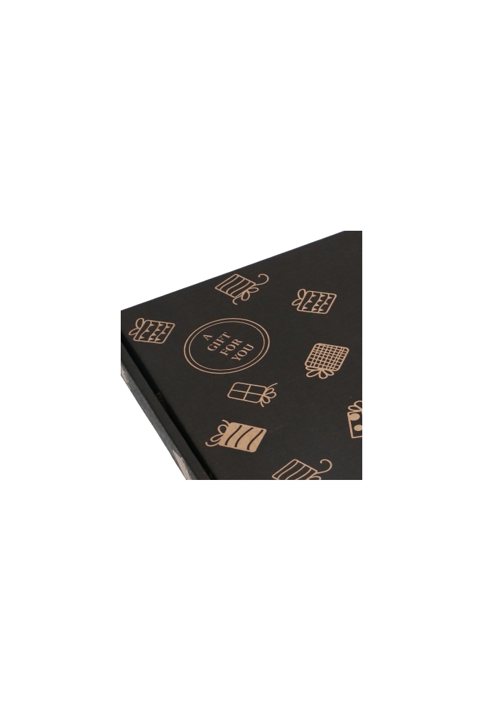 Brievenbusdoos Met Klep Pinto Gift For You Zwart A4 31x22x2.8cm 10stuks OP IS OP