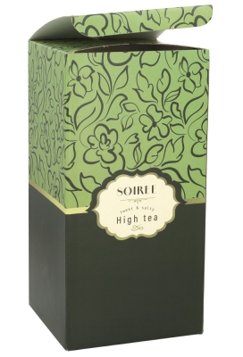 Geschenkdozen Soiree High Thea 18x18x36cm 25stuks