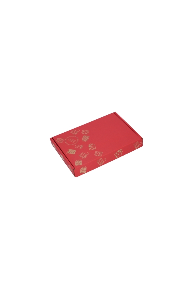 Brievenbusdoos Met Klep Pinto Gift For You Rood  A4 31x22x2.8cm 9stuks OP IS OP