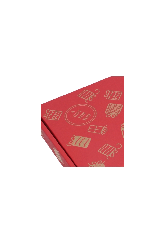 Brievenbusdoos Met Klep Pinto Gift For You Rood  A4 31x22x2.8cm 9stuks OP IS OP